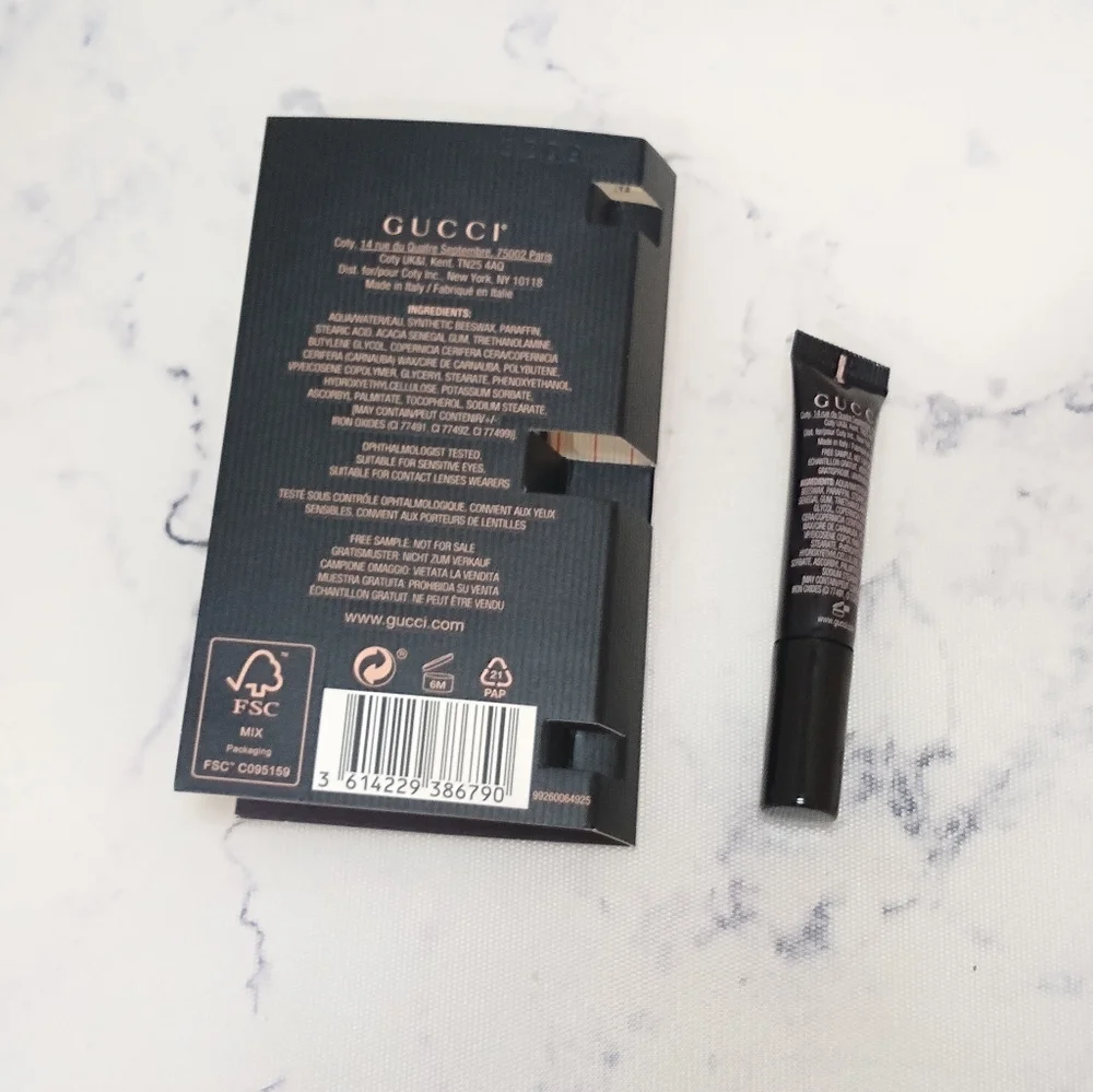 Gucci Mascara Eve Black 1 Mini Size .03 oz/1 mL New